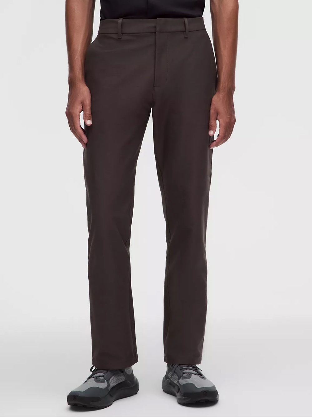 Men's Lululemon ABC Trouser Straight-Leg Pants in Dark Grey 34/33